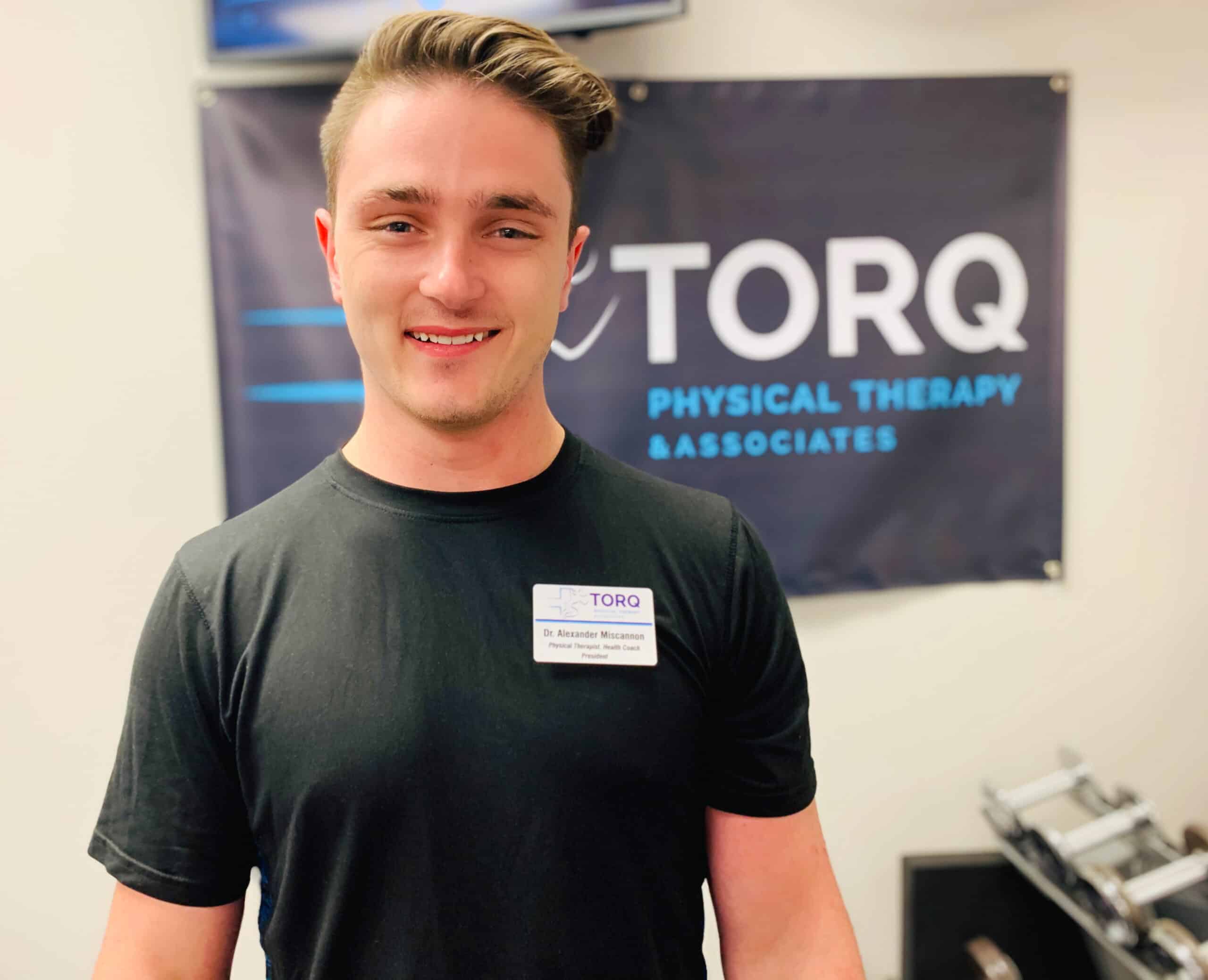 alex headshot about torq physical therapy recovery